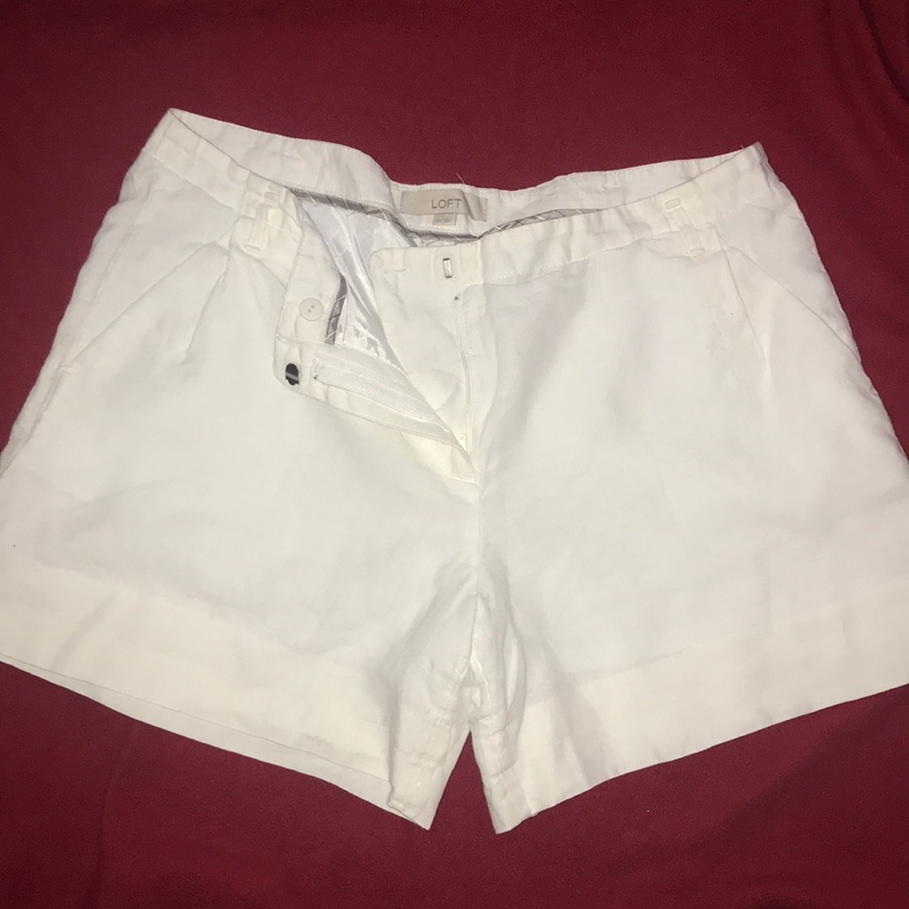 White shorts